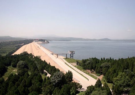 Drought emergency water diversion project of Baisha Reservoir in Dengfeng City